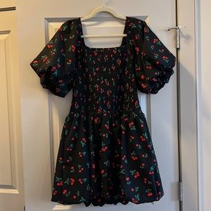 English Factory new with tags cherry bubble dress
